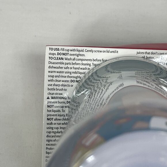 TOMY Cocomelon 2pk Insulated Straw Cups 9 fl oz 18 Months+ Sippy Cup NEW - Picture 4 of 9